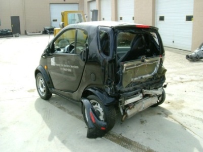 Image of a car after an accident